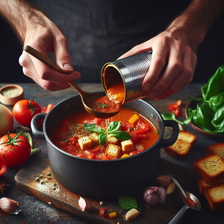 how to improve canned tomato soup