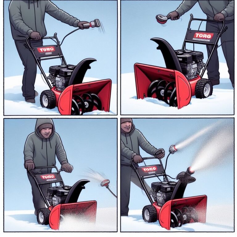how to start toro snowblower